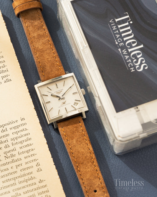 Longines Ultra Chron High Beat 36000 Ref 7829-3 Square 1968