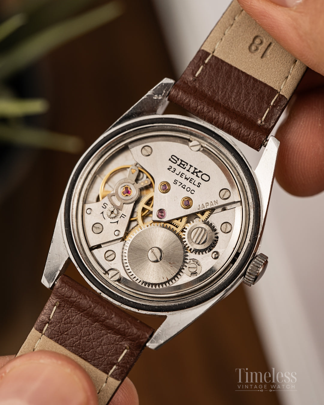 Seiko Lord Marvel 36.000 Hi Beat Arabic Dial Ref 5740-8000