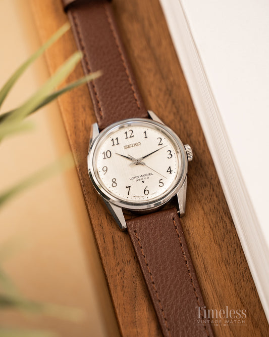 Seiko Lord Marvel 36.000 Hi Beat Arabic Dial Ref 5740-8000