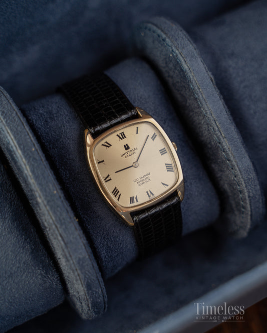 Universal Genéve Gilt Shadow Ultra Slim Automatic