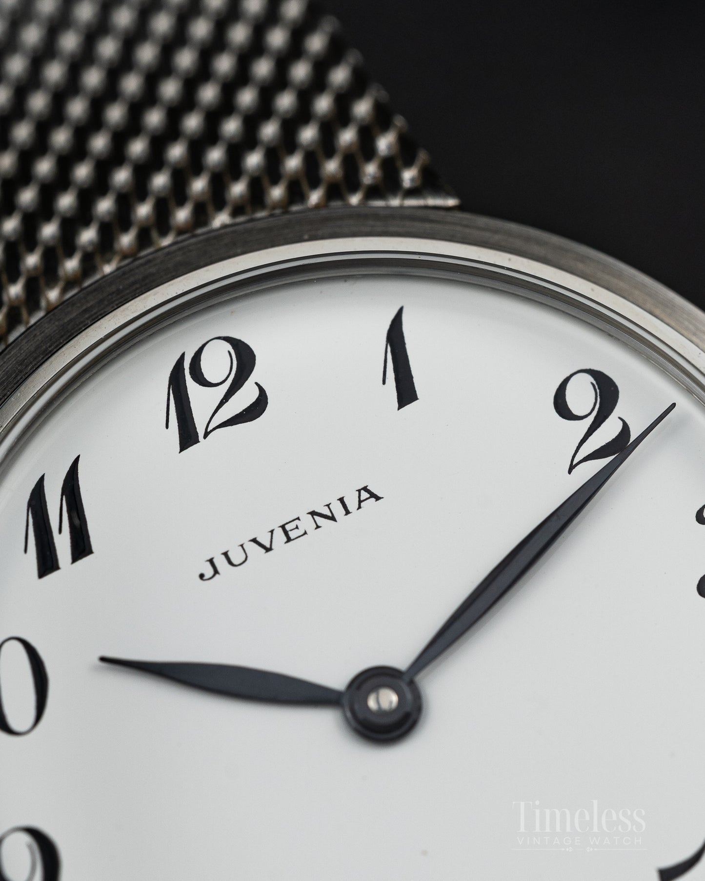 Juvenia Vintage Watch NOS ‘70s  Stainless Steel Manual Wind Cal.1105