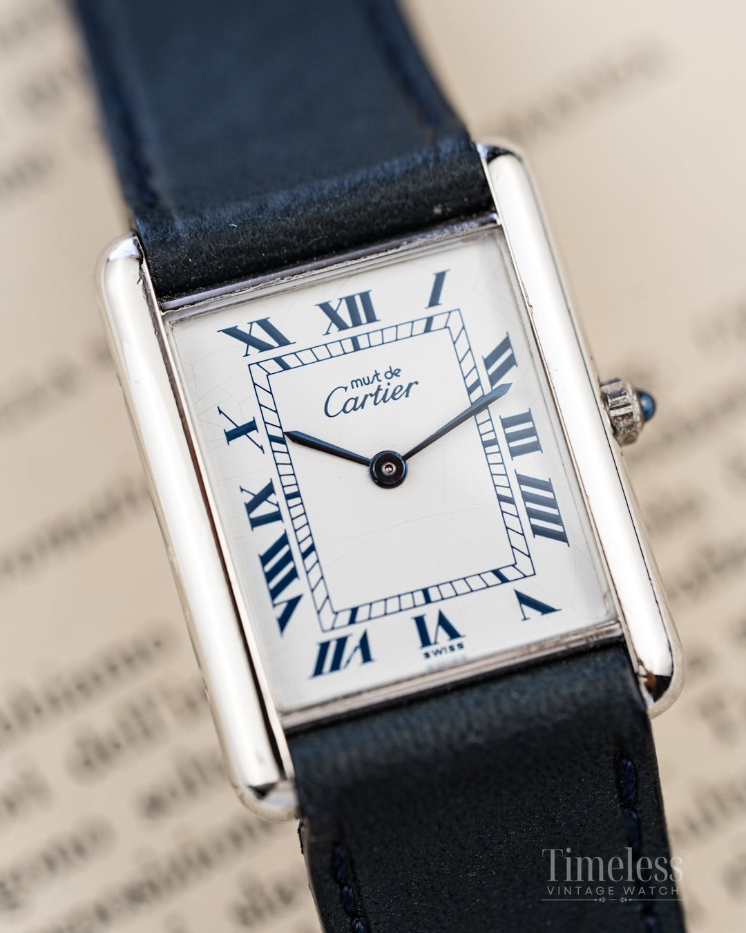 Cartier Tank Ref. 681006 – Argent 925, Quartz, 23mm x 31mm