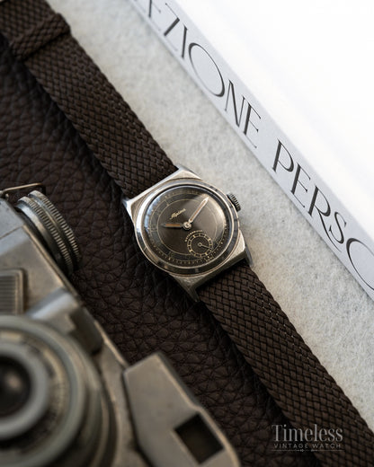 Alpina 1930s Borgel Case – Gilt Singer Dial – Cal. 586