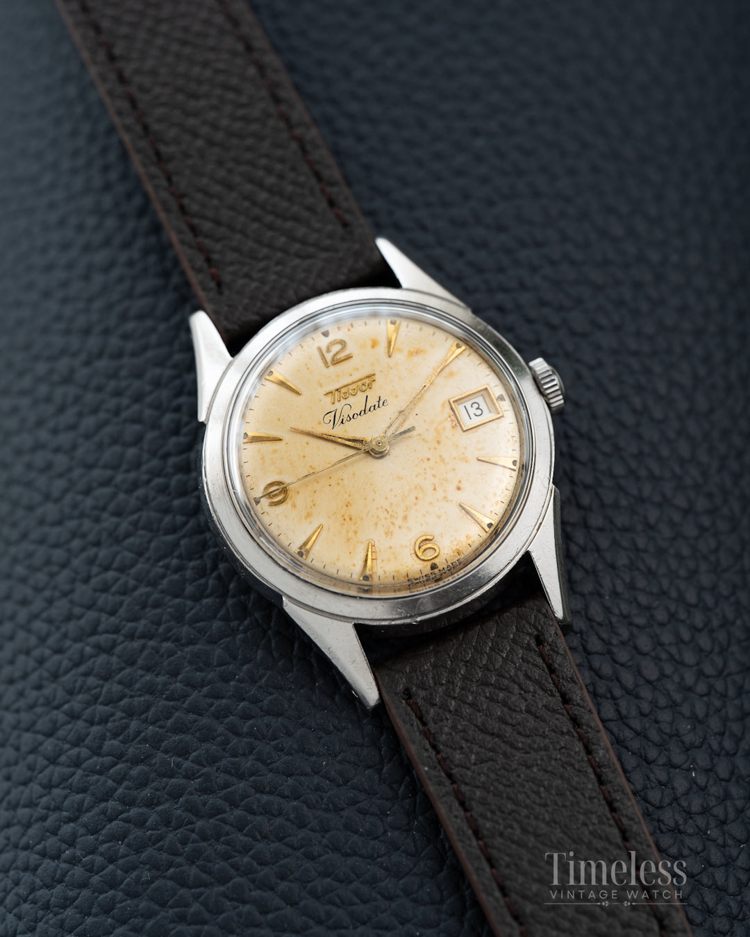 Tissot Visodate,Tropical Dial Cal 27B Ref. 6606-1,  50’s.