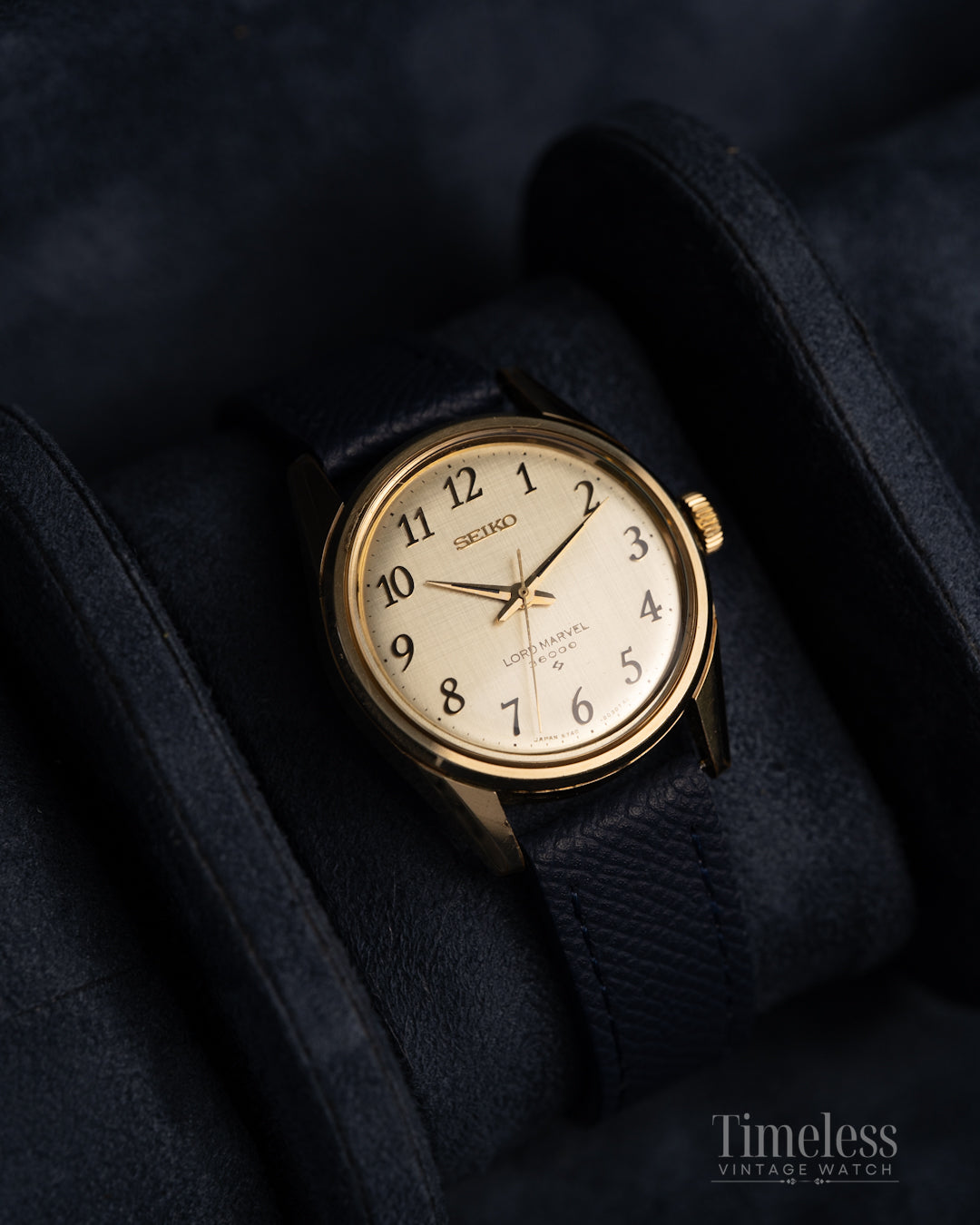 Seiko Lord Marvel 36000 Hi-Beat Ref. 5740C 8000 Gold plated - Arabic Dial