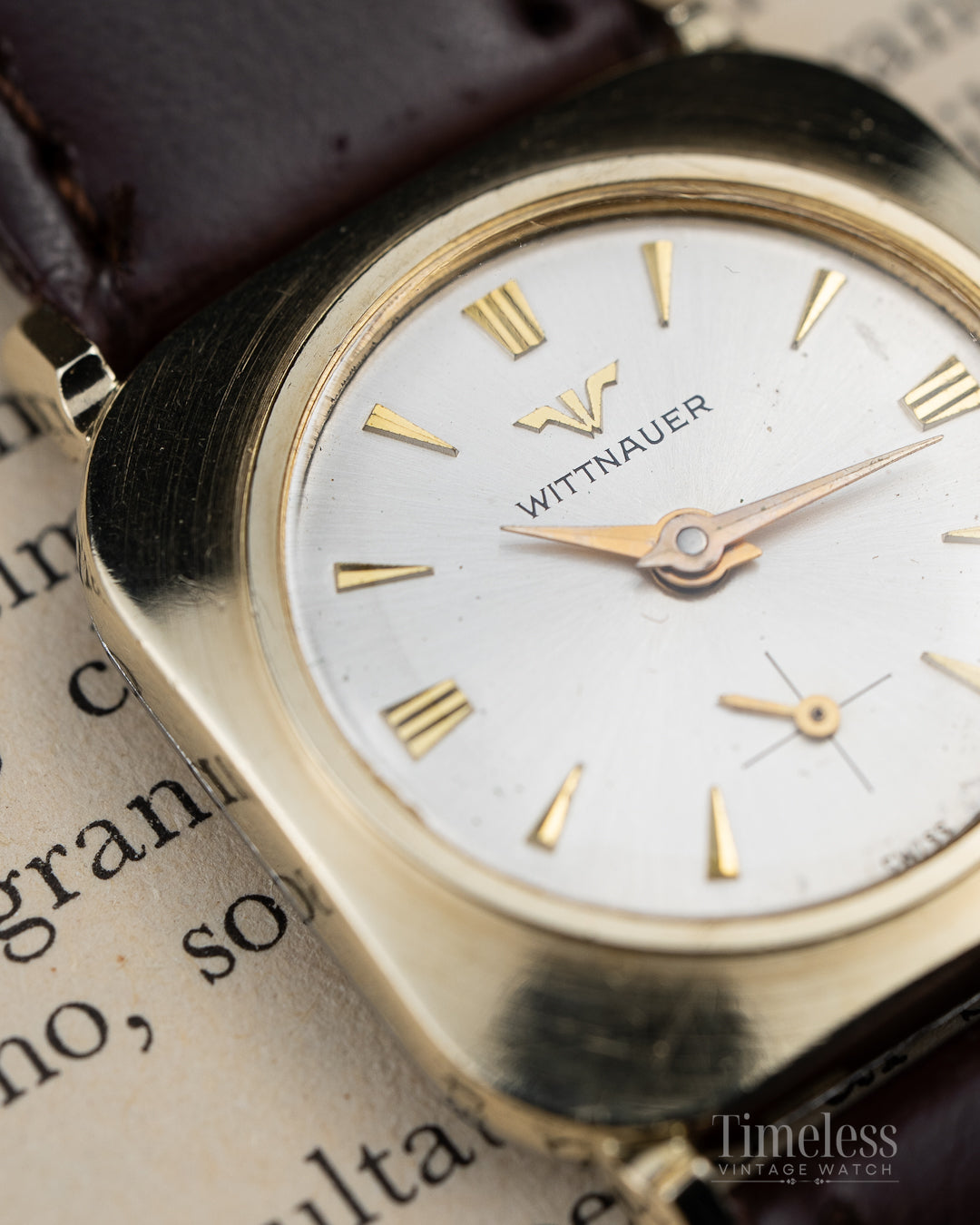 Wittnauer 50’ Ref. 2691-9E - 10K Gold Filled