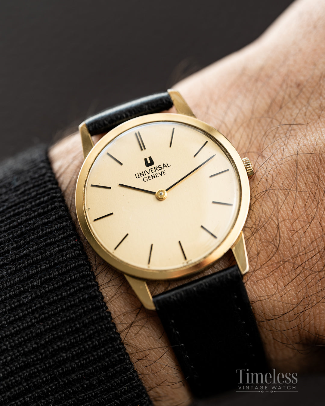 Universal Genève Ultra Thin Gold plated - Ref. 542101 Cal.1-42