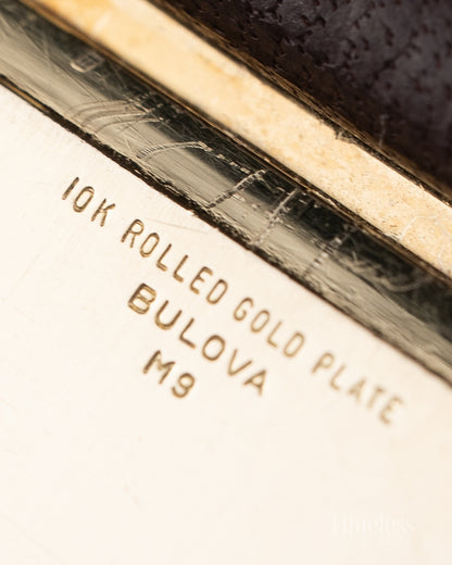 Bulova Vintage ’60 Gold Filled 10K – Tank, Linen Dial