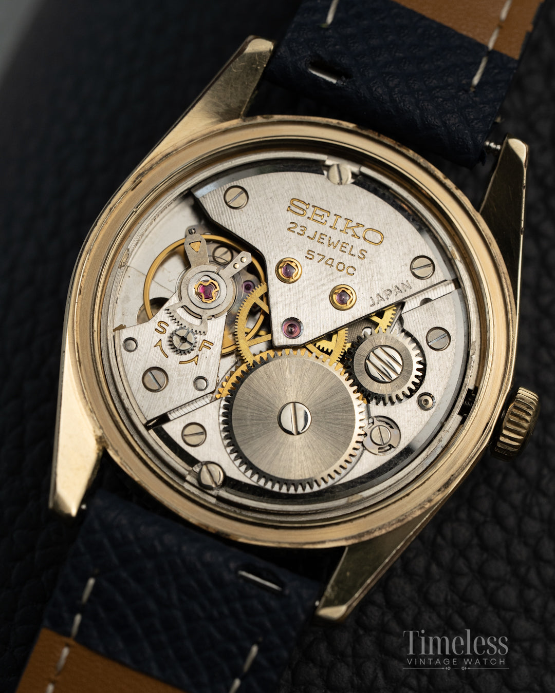 Seiko Lord Marvel 36000 Hi-Beat Ref. 5740C 8000 Gold plated - Arabic Dial