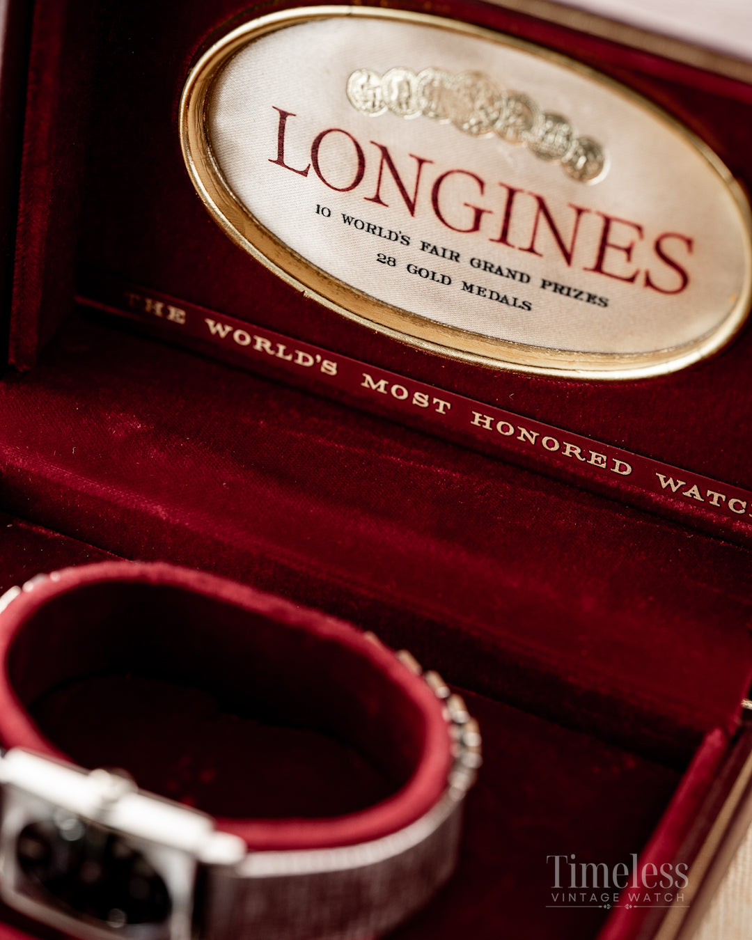 Longines Tank Black Dial Ref. 1137-370 - 10K Gold Filled