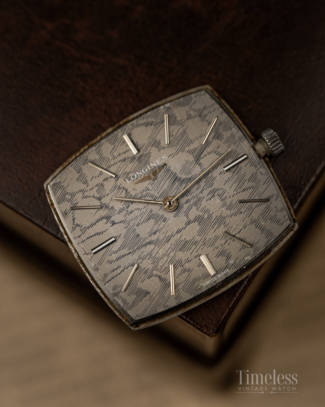 Longines Tonneau Ref. 4142 Camuflage Cal. L847.4 Full Box