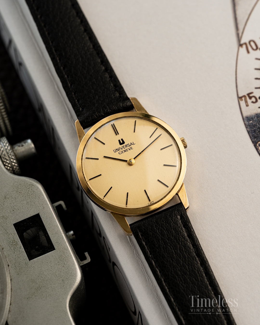 Universal Genève Ultra Thin Gold plated - Ref. 542101 Cal.1-42