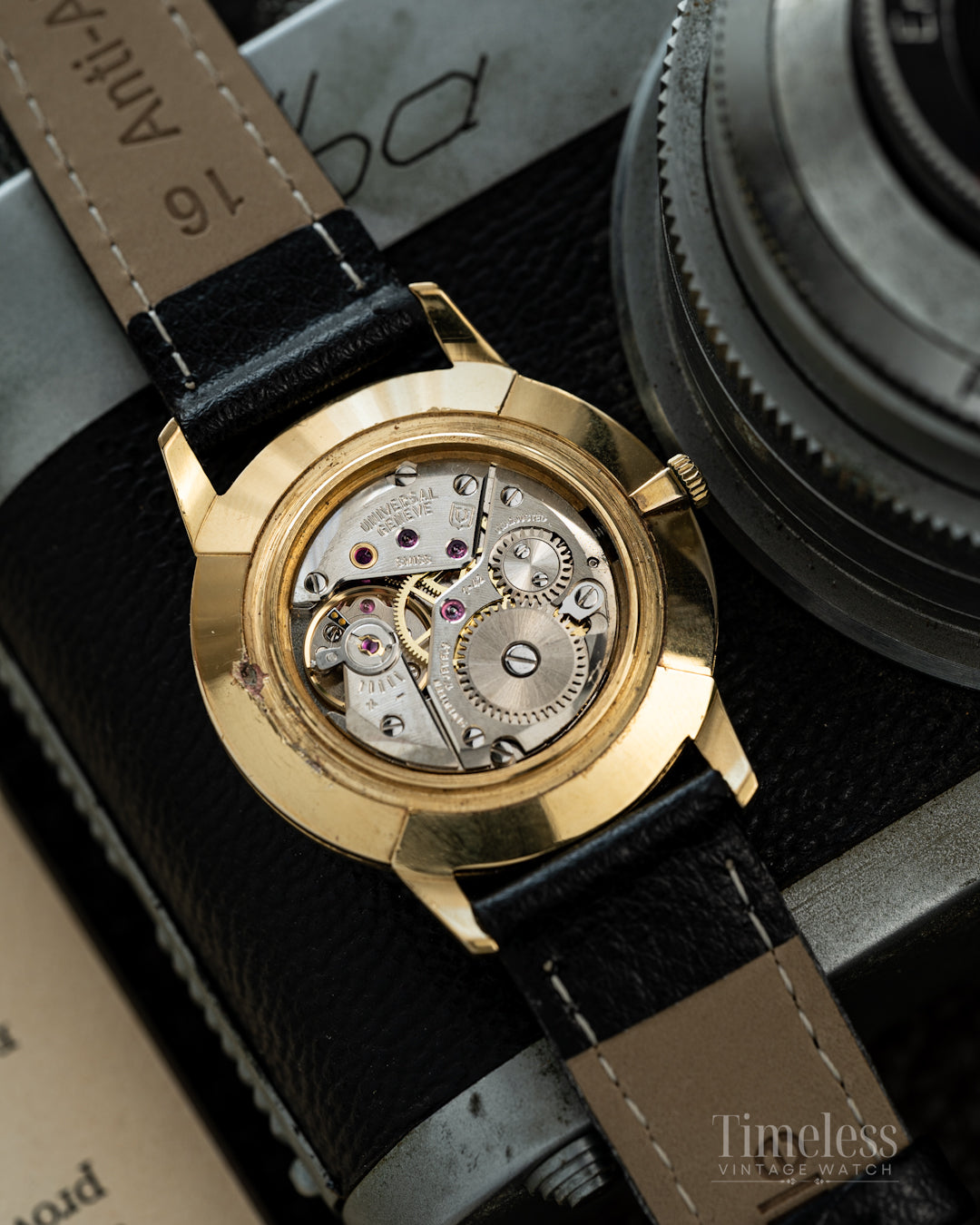 Universal Genève Ultra Thin Gold plated - Ref. 542101 Cal.1-42