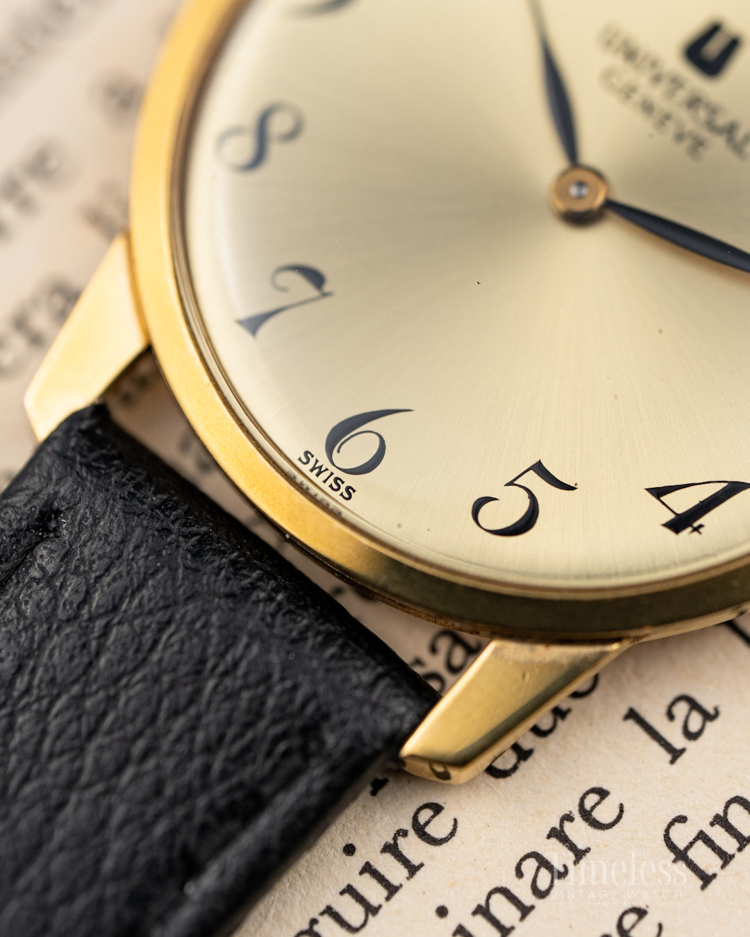 Universal Genève Breguet Dial Ref. 542101 Swiss Made Cal. 2-42