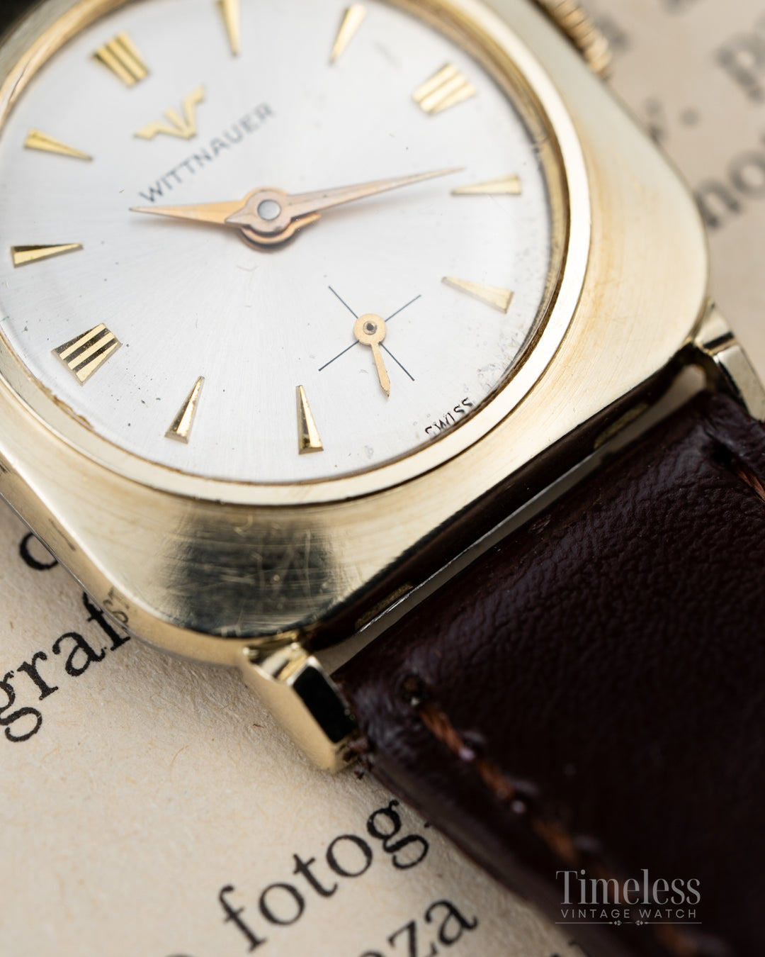 Wittnauer 50’ Ref. 2691-9E - 10K Gold Filled