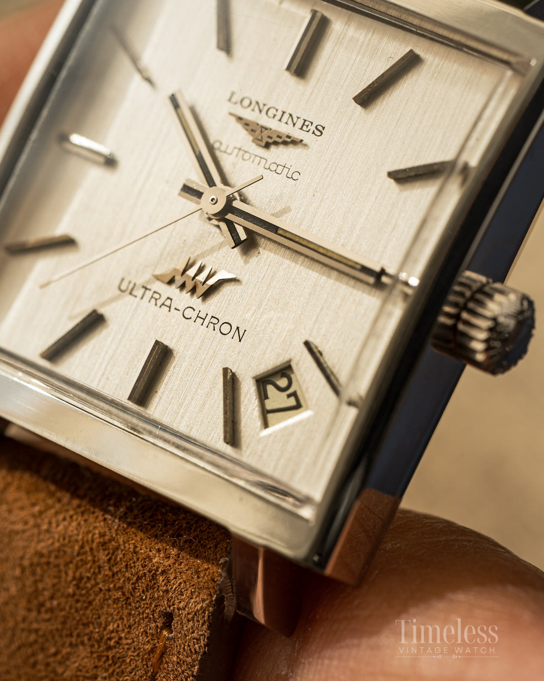 Longines Ultra Chron High Beat 36000 Ref 7829-3 Square 1968