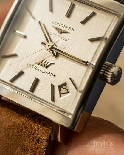 Longines Ultra Chron High Beat 36000 Ref 7829-3 Square 1968