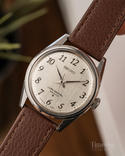 Seiko Lord Marvel 36.000 Hi Beat Arabic Dial Ref 5740-8000