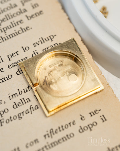 Must de Cartier Tank Manual Blu Lapis Spider Dial LM Ref 6