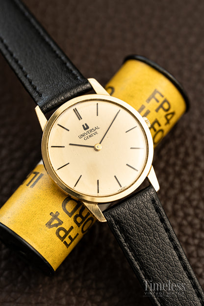 Universal Genève Ultra Thin Gold plated - Ref. 542101 Cal.1-42