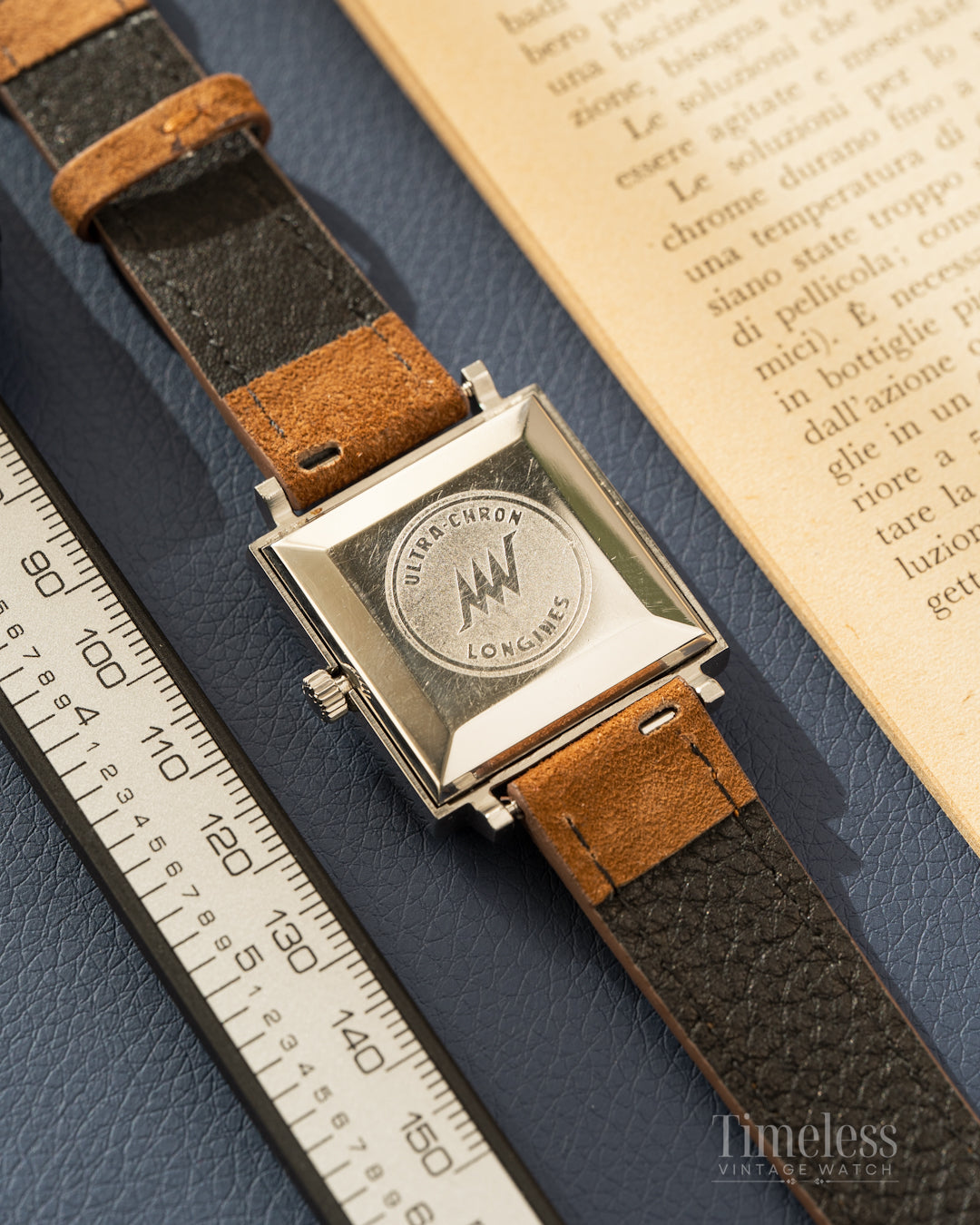 Longines Ultra Chron High Beat 36000 Ref 7829-3 Square 1968