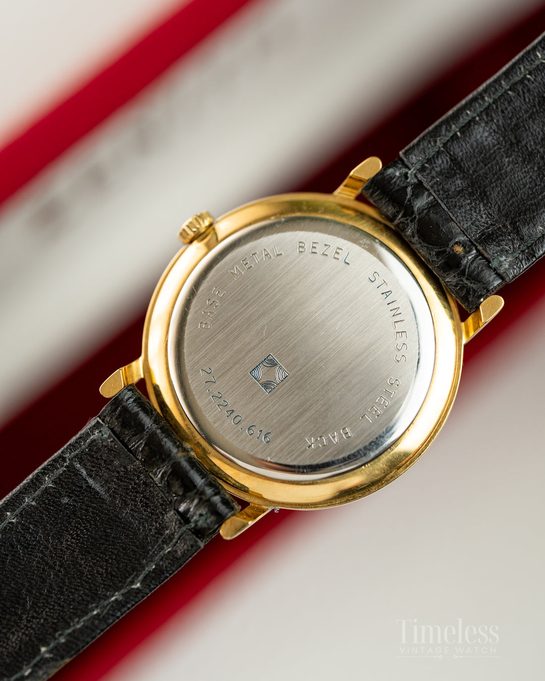 Zenith Stellina NOS 27.2240.616 Vintage Gold, Manual Wind, Full Set