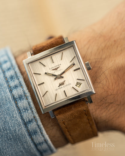 Longines Ultra Chron High Beat 36000 Ref 7829-3 Square 1968