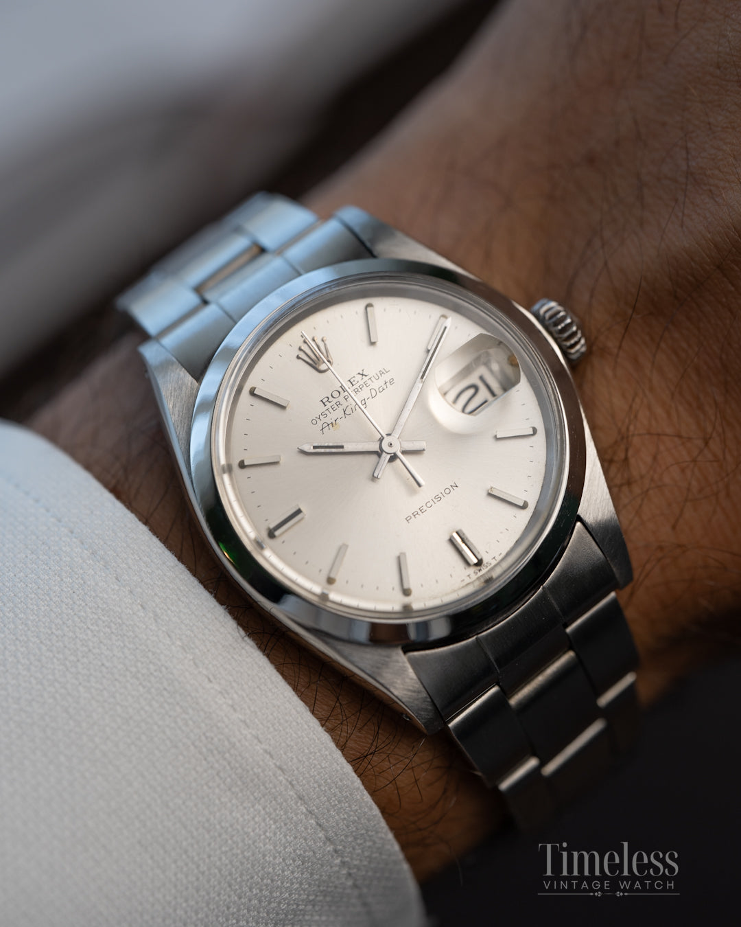 Rolex Oyster Perpetual AirKing Date Ref. 5700 - Cal 1520 Serviced - 1969