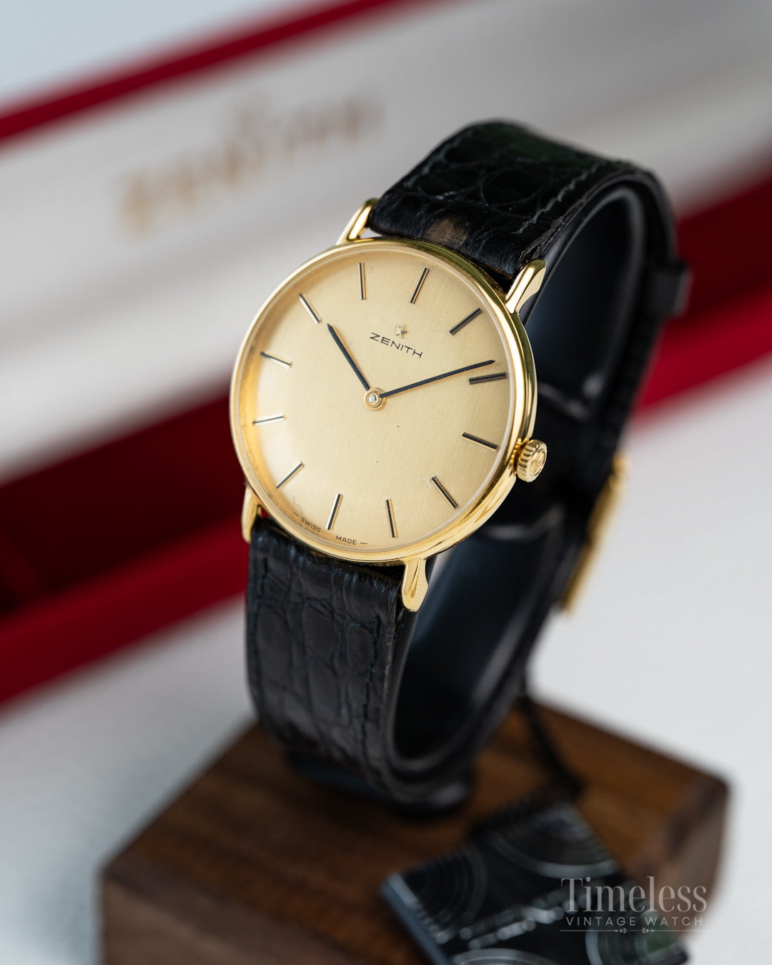 Zenith Stellina NOS 27.2240.616 Vintage Gold, Manual Wind, Full Set