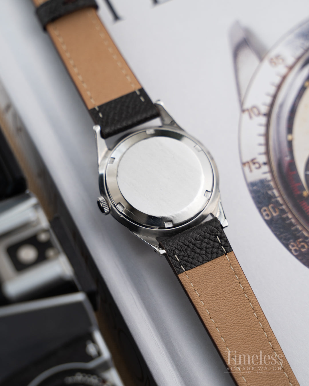 Tissot Visodate,Tropical Dial Cal 27B Ref. 6606-1,  50’s.