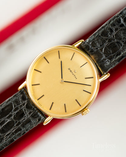 Zenith Stellina NOS 27.2240.616 Vintage Gold, Manual Wind, Full Set