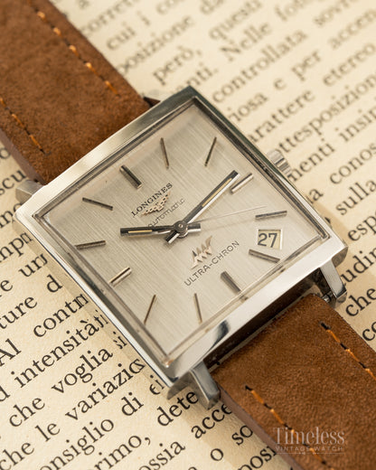 Longines Ultra Chron High Beat 36000 Ref 7829-3 Square 1968