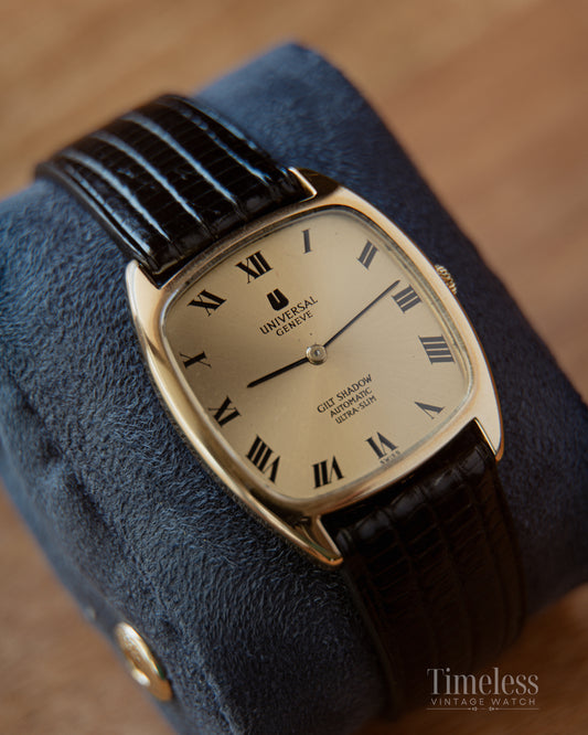 Universal Genéve Gilt Shadow Ultra Slim Automatic