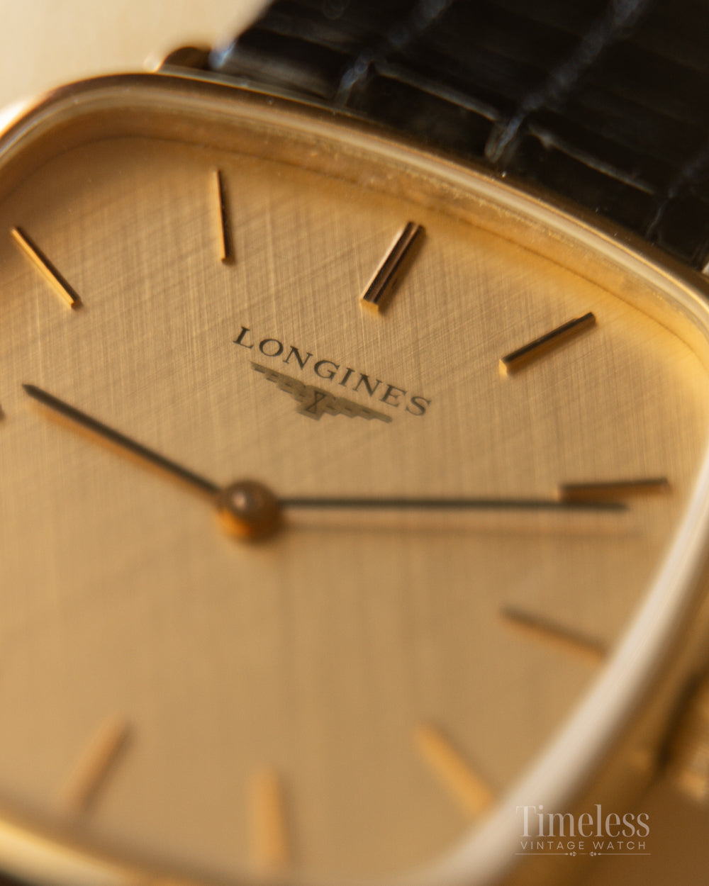 Longines Linen Gold Dial 5121-2-847