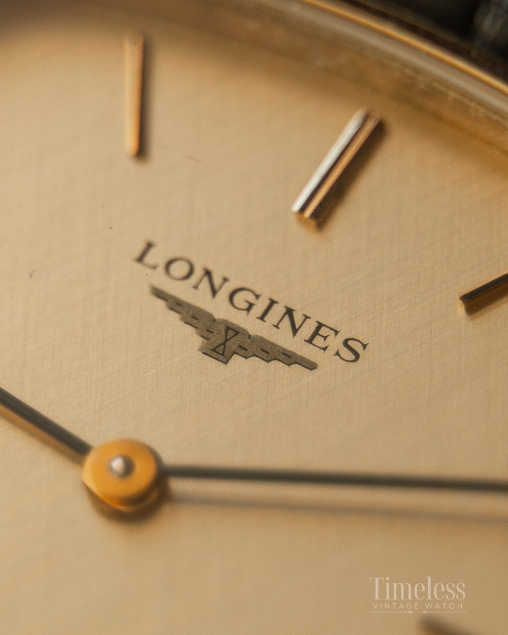 Longines Linen Gold Dial 5121-2-847