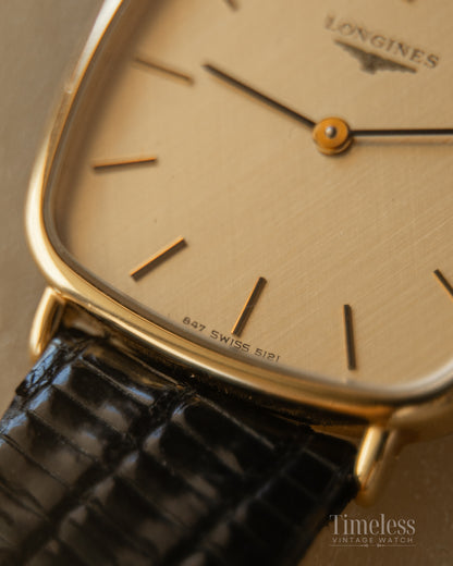Longines Linen Gold Dial 5121-2-847