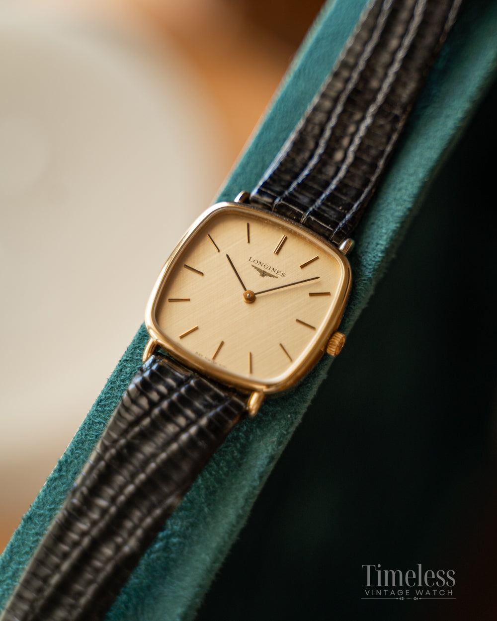 Longines Linen Gold Dial 5121-2-847