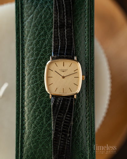 Longines Linen Gold Dial 5121-2-847
