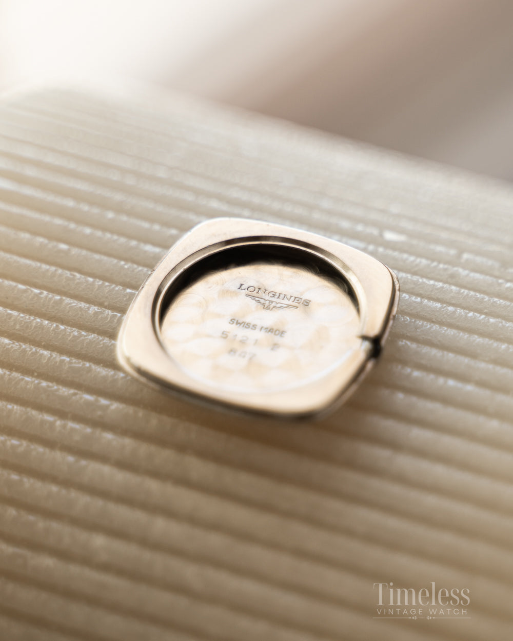 Longines Linen Gold Dial 5121-2-847
