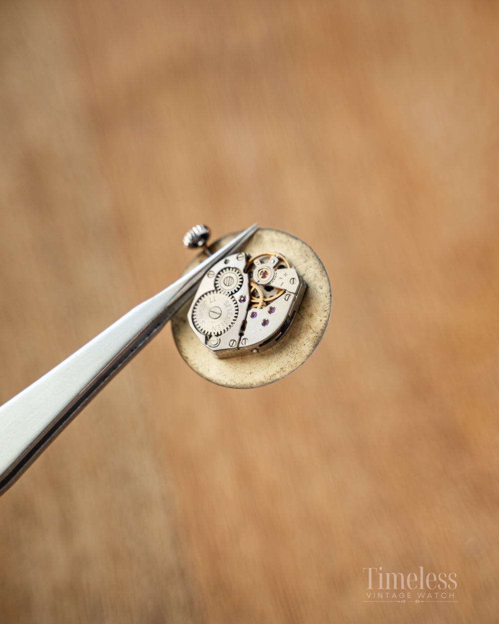 Baume & Mercier Tank Vintage in Argento