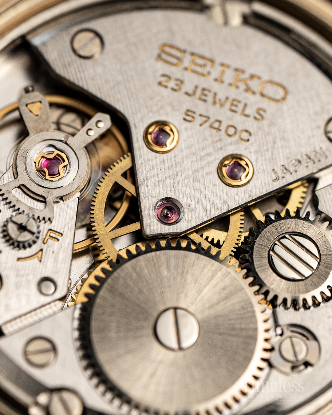 Seiko Lord Marvel 36000 Hi-Beat Ref. 5740C 8000 Gold plated - Arabic Dial