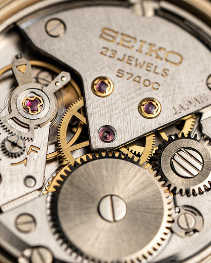 Seiko Lord Marvel 36000 Hi-Beat Ref. 5740C 8000 Gold plated - Arabic Dial