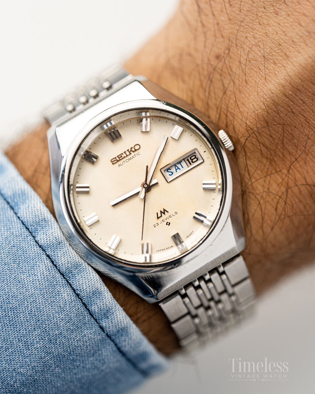 Seiko Lord Matic LM Ref. 5606 Automatic, Original bracelet