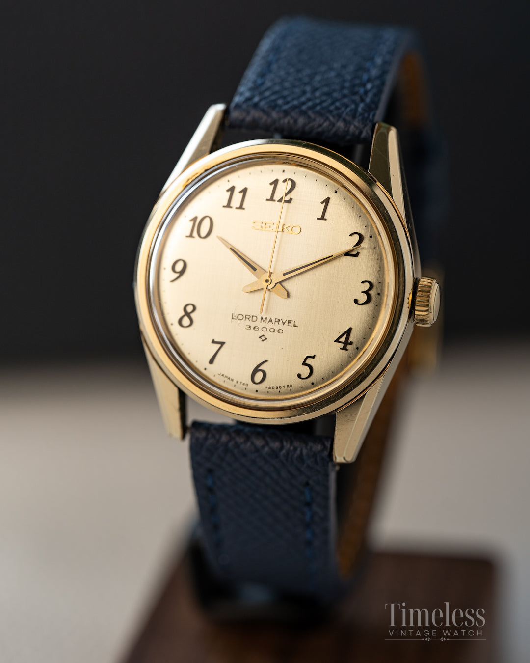 Seiko Lord Marvel 36000 Hi-Beat Ref. 5740C 8000 Gold plated - Arabic Dial