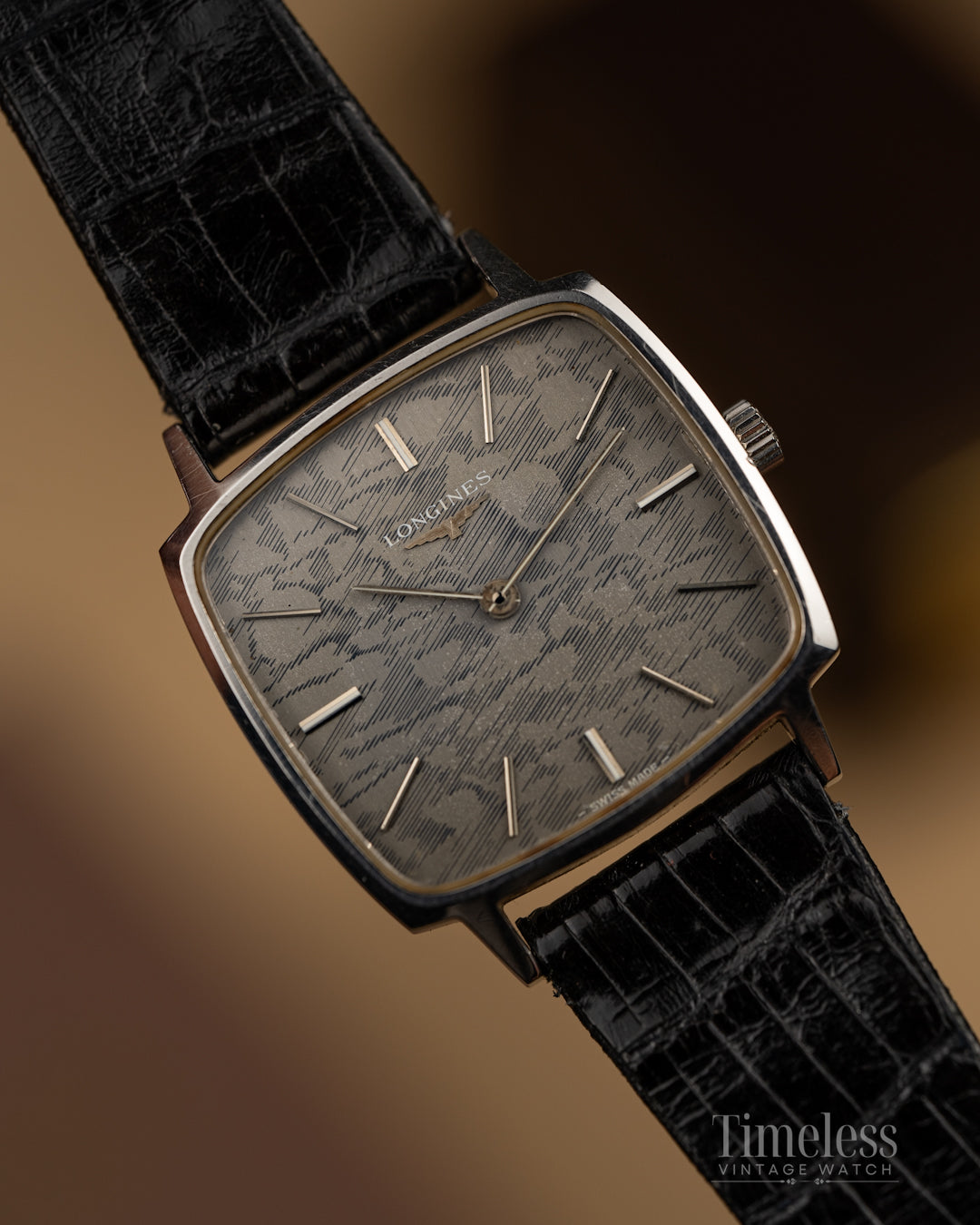 Longines Tonneau Ref. 4142 Camuflage Cal. L847.4 Full Box