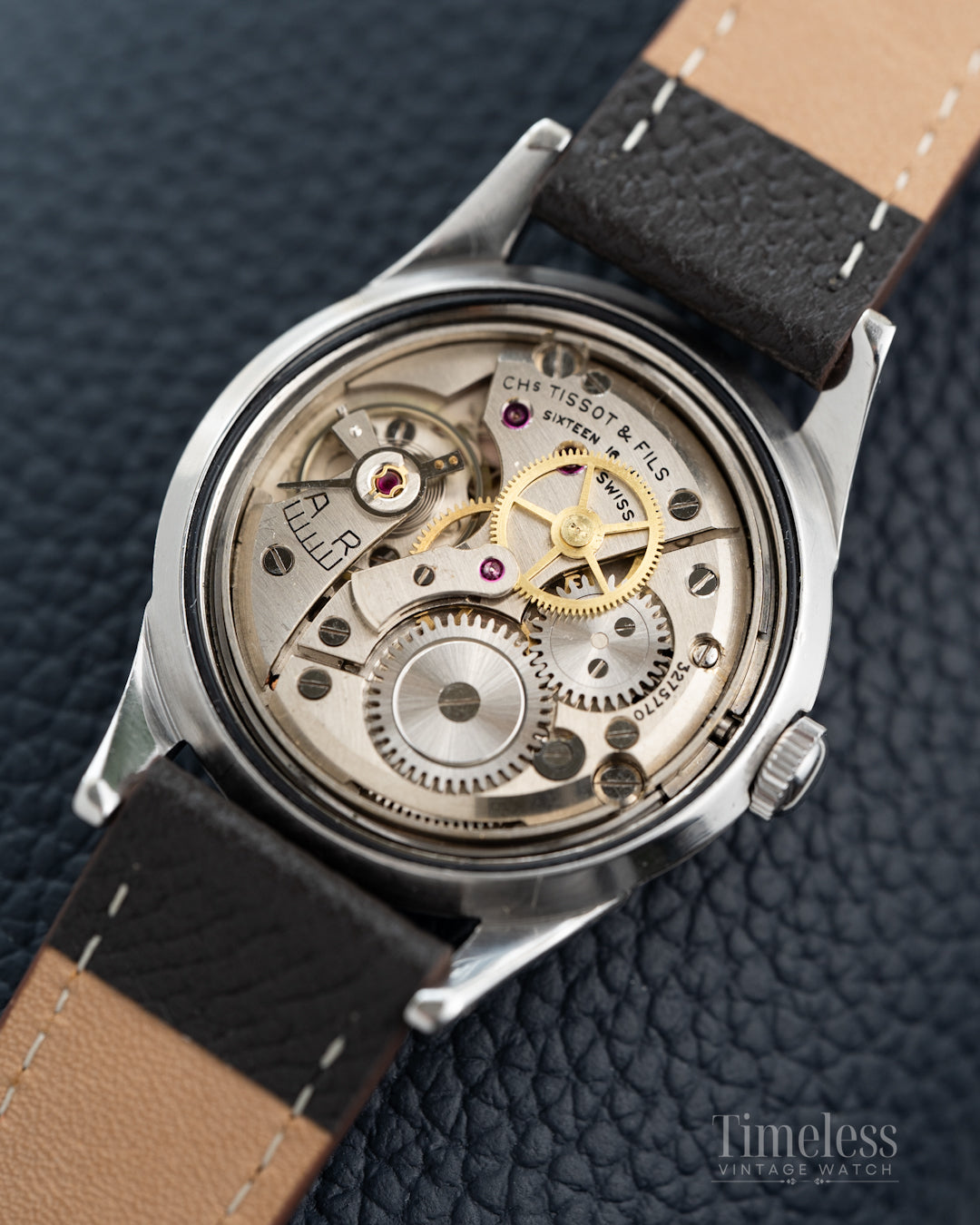 Tissot Visodate,Tropical Dial Cal 27B Ref. 6606-1,  50’s.