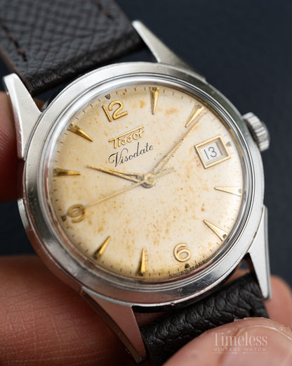 Tissot Visodate,Tropical Dial Cal 27B Ref. 6606-1,  50’s.